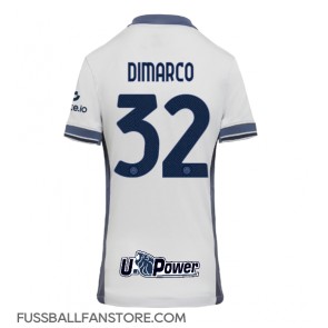 Inter Milan Federico Dimarco #32 Replik Auswärtstrikot Damen 2024-25 Kurzarm